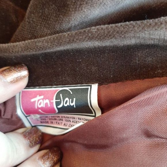 Vintage Tan Jay Long Maxi Skirt - Picture 4 of 7